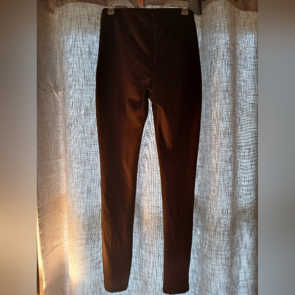 DIVIDED WOMENS MEDIUM BROWN BUSINESS CASUAL PANTS - Picture 3 of 3